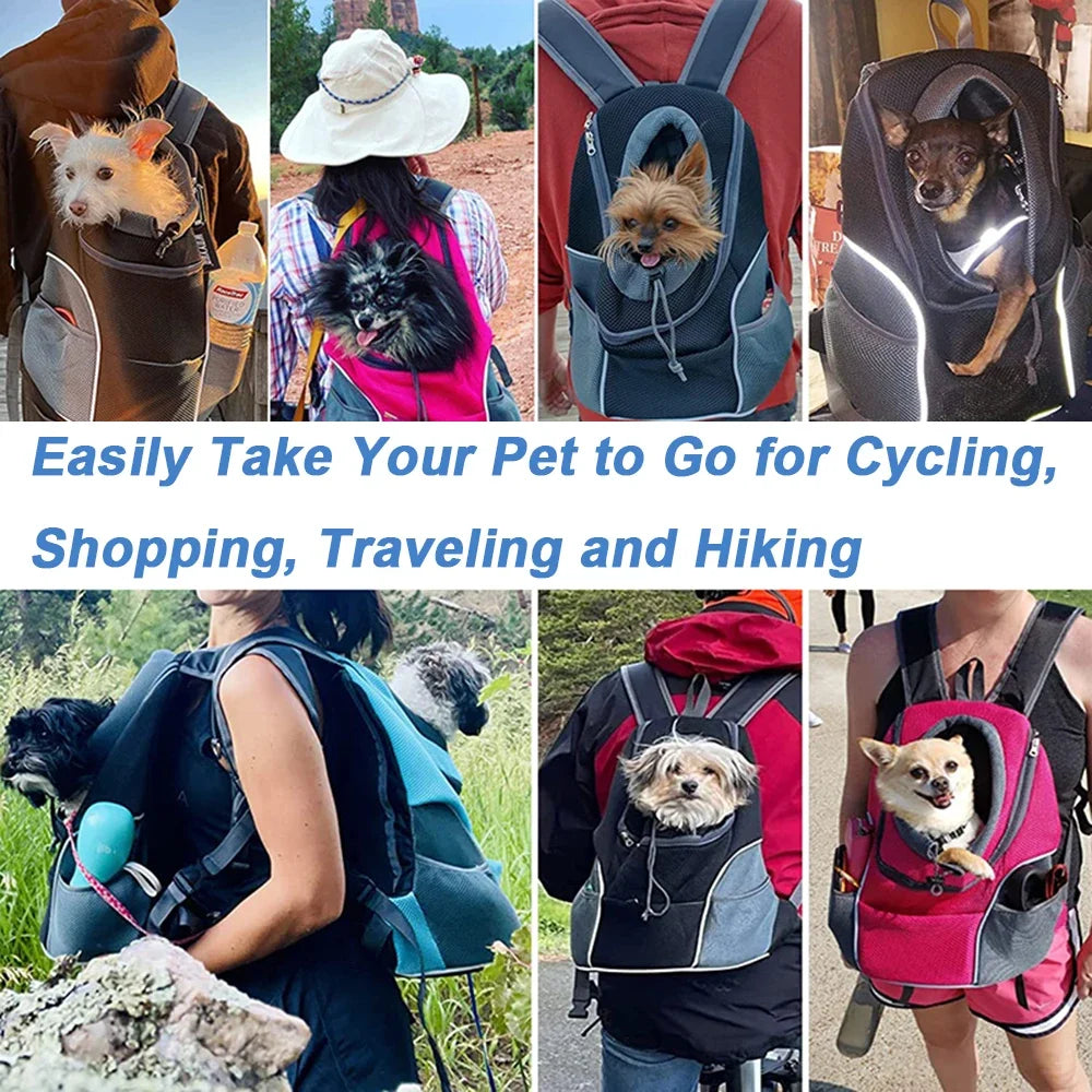 New Double Shoulder Portable Travel Backpack Pet Carrier