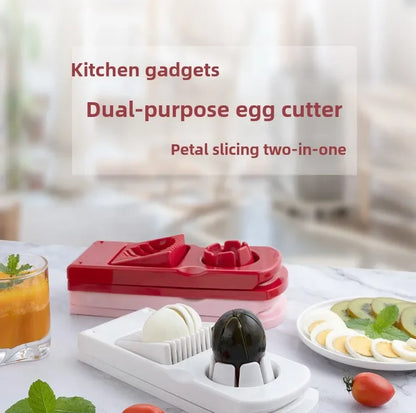 Multi Functional Kitchen Ingredient Fancy Egg Cutting