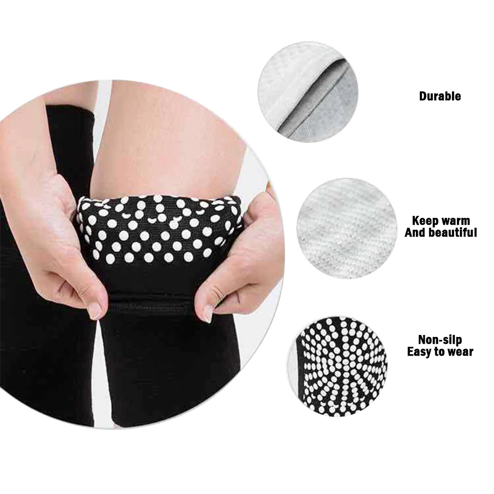 1 Pair Self Heating Support Knee Pads Knee Brace Warm