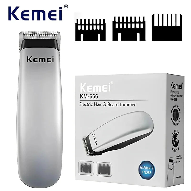 Kemei KM-666 Mini Electric Hair Clipper Men's Hair Clipper