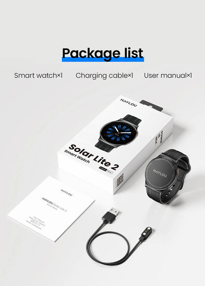 HAYLOU Solar Lite 2 Smartwatch 1.43'' AMOLED Display