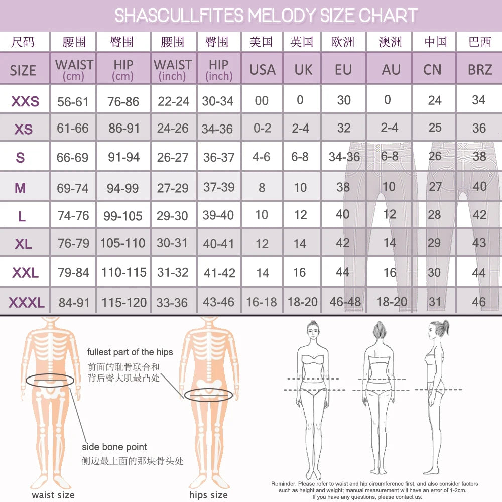 Melody High Waisted Compression Leggings Women Fitness