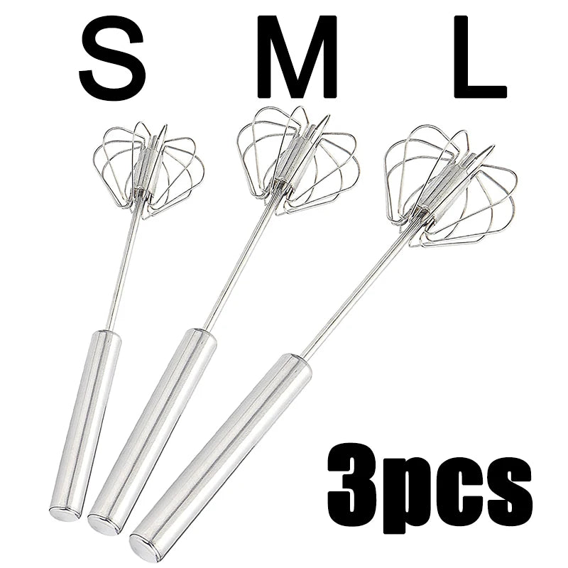 Semi Automatic Egg Beater Stainless Steel Mixer