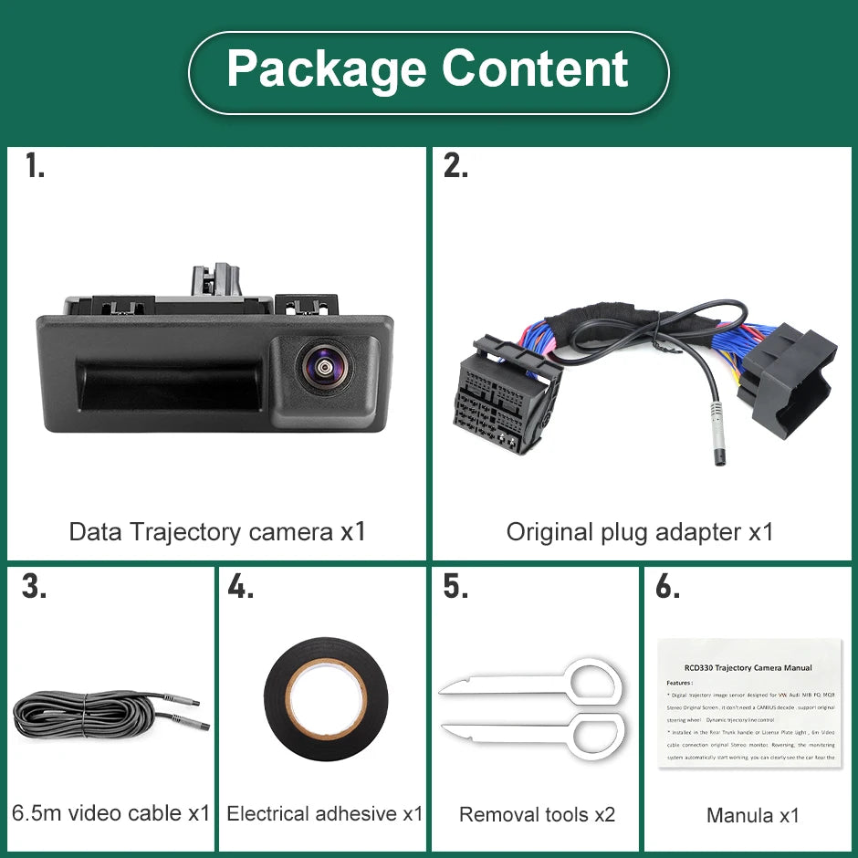 GreenYi Canbus Dynamic Camera Original Screen Plug&Play