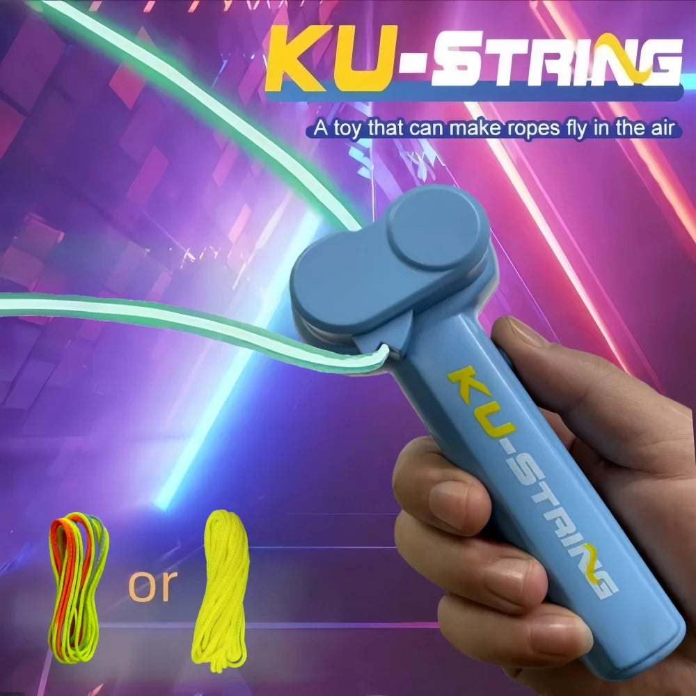 Glow-in-the-dark fun electric rope thruster children's outdoor