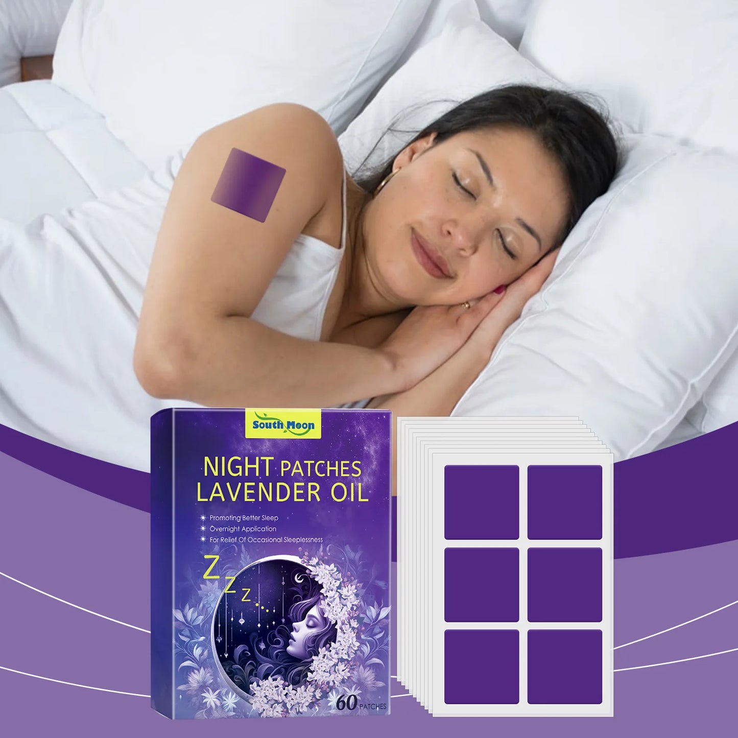 Sleep Aid Patches Calming Nerve Relieve Stress Anxiety