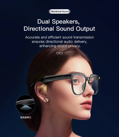 New Smart AI Glasses 1080P HD Video Record Camera ChatGPT