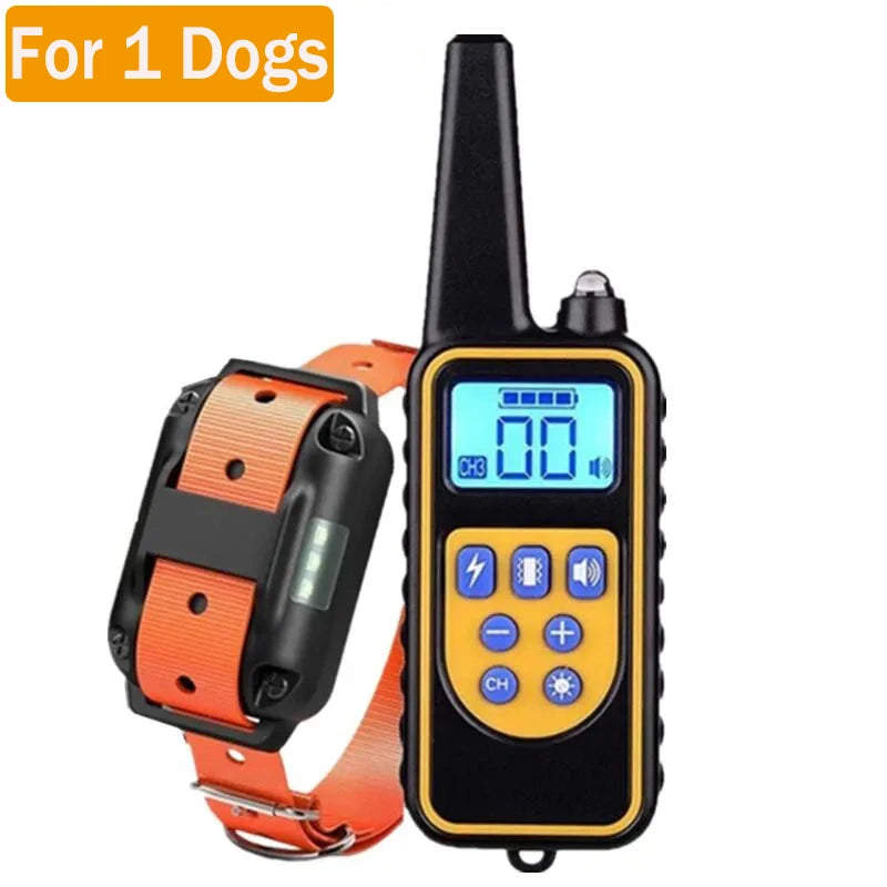 Electric Dog Training Collar Waterproof Dog Bark Collar