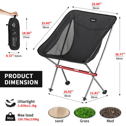 Camping Chair Ultralight Folding Chair Outdoor
