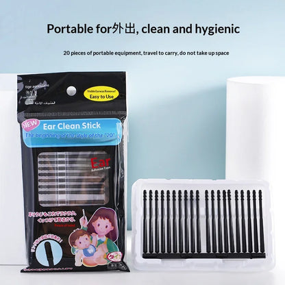 Soft Sticky Ear Wax Removal Sticks Adhesive Ear Pick