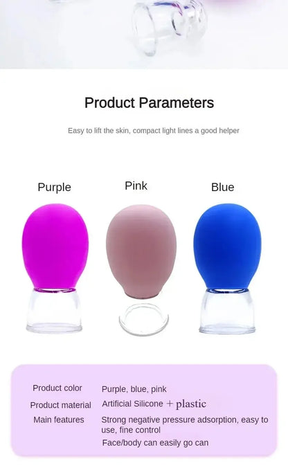 Silicone Cupping Massage Cup Massager Vacuum