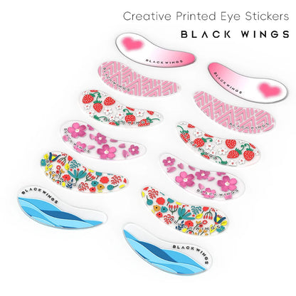 1 Pair Reusable Silicone Eyelash Pad Lash Extension Patches U-Shaped Design
