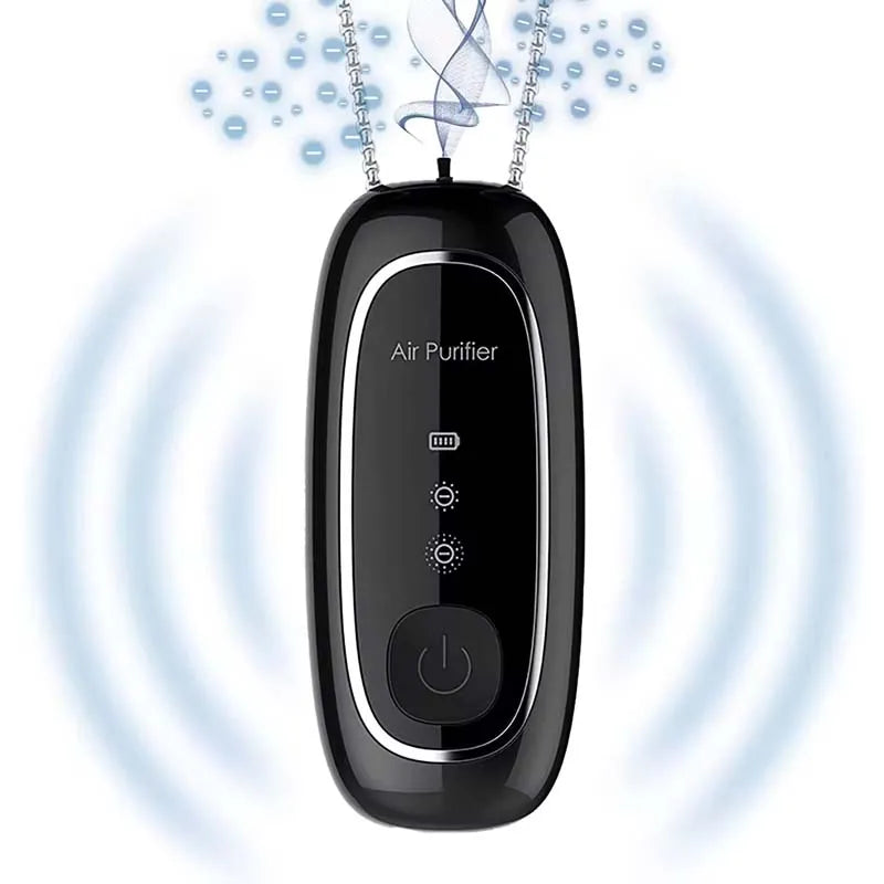 Mini Wearable Necklace  Portable Air Purifier