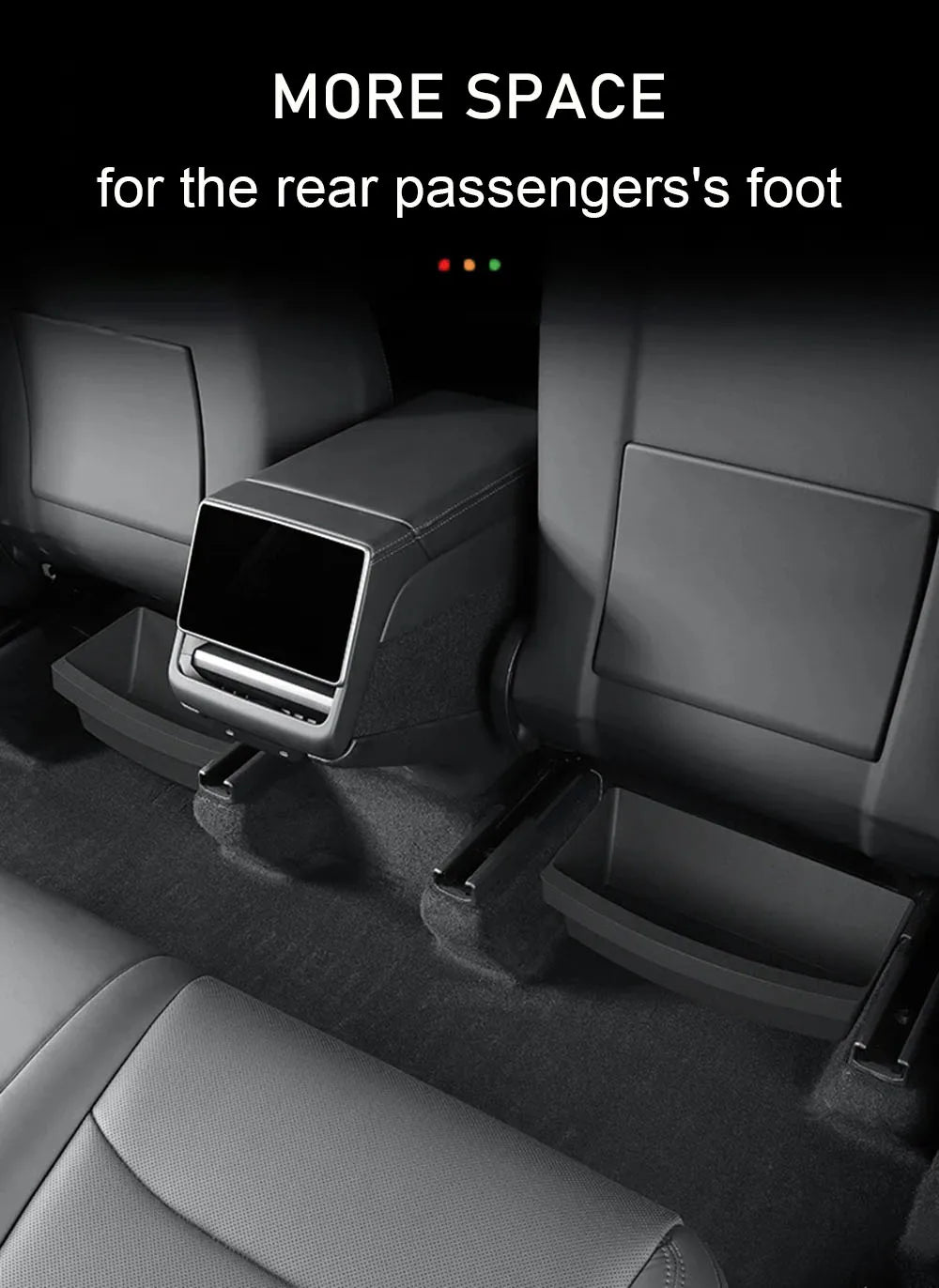 Under Seat Storage Box Organizer for Tesla Model