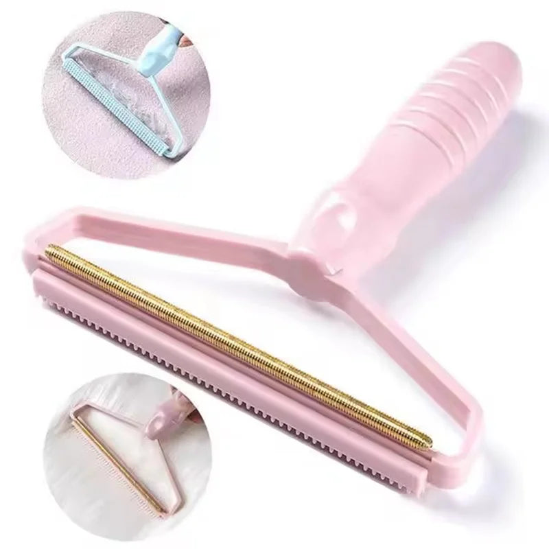 Clothes Friendly Double Sided Lint Remover Manual Fuzz Shaver