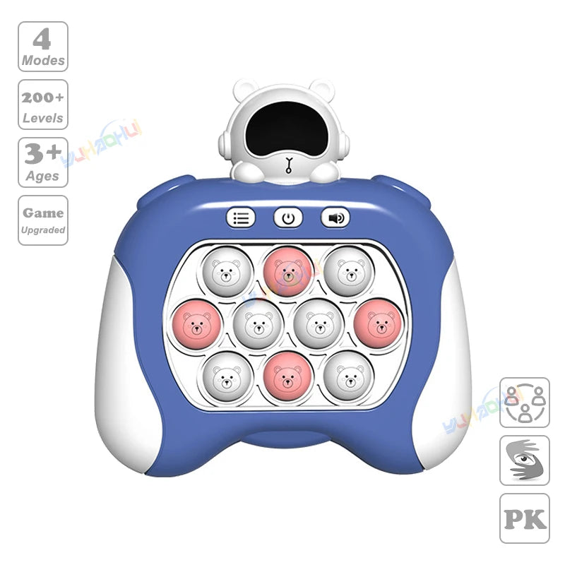 Electronic Pop Light Up Game Handle Toys for Children