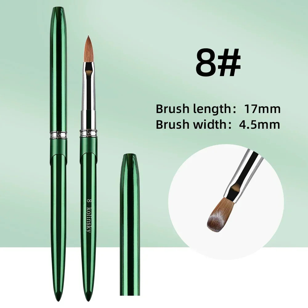 New High Quality Kolinsky Acrylic Nail Brush Nail Tool