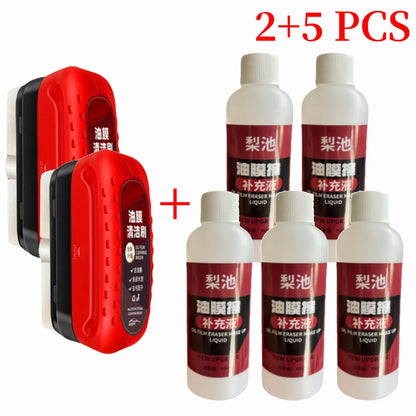 Car Glass Oil Film Remover Automotive Glass Sponge