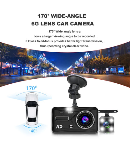 Dash Cam Touch Sensitive Dash Camera WDR G sensor