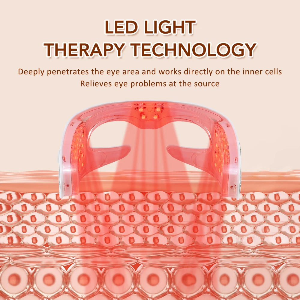EMS Red Light Eye Massager Eyes Fatigue Relief Relaxation