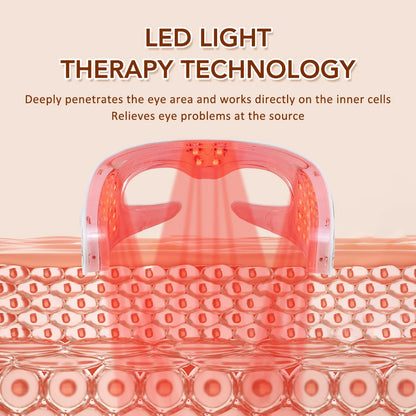 EMS Red Light Eye Massager Eyes Fatigue Relief Relaxation