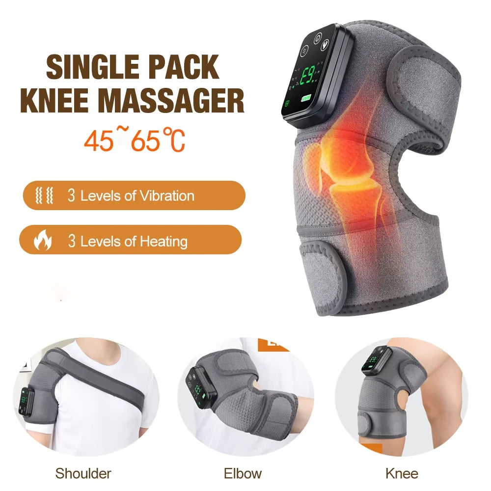 3 in 1 Cordless Thermal Knee Pad Knee Shoulder Massager