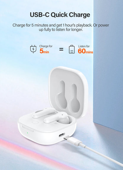 QCY T13 Wireless Smart Headphone BT5.1 TWS Earphone