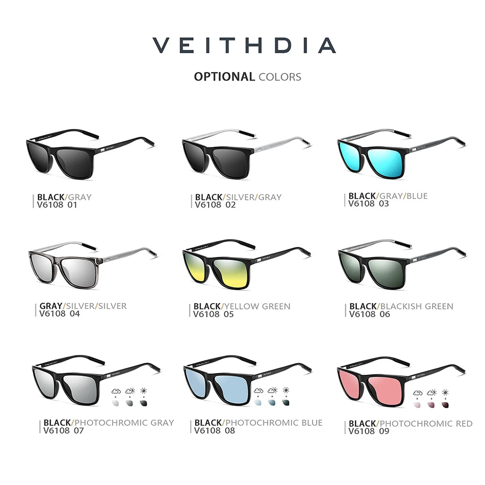 Sunglasses Pilot Men Brand Driving Fashion Polarized