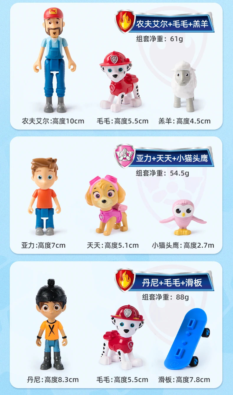 Original Paw Patrol Mayor Goodway Figure Set Children Toy