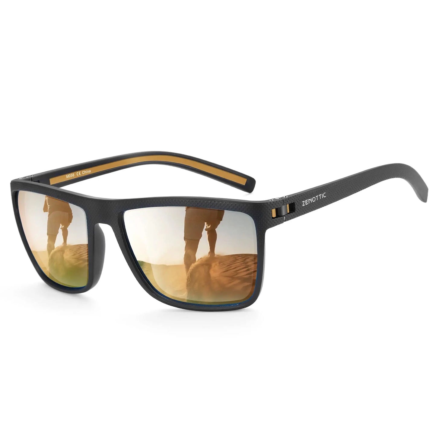 Polarized Sunglasses for Men Shades Lightweight TR90 Frame