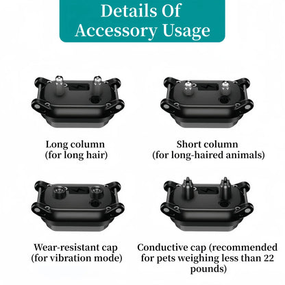 800m Digital Dog Training Collar Shock Vibration Sound