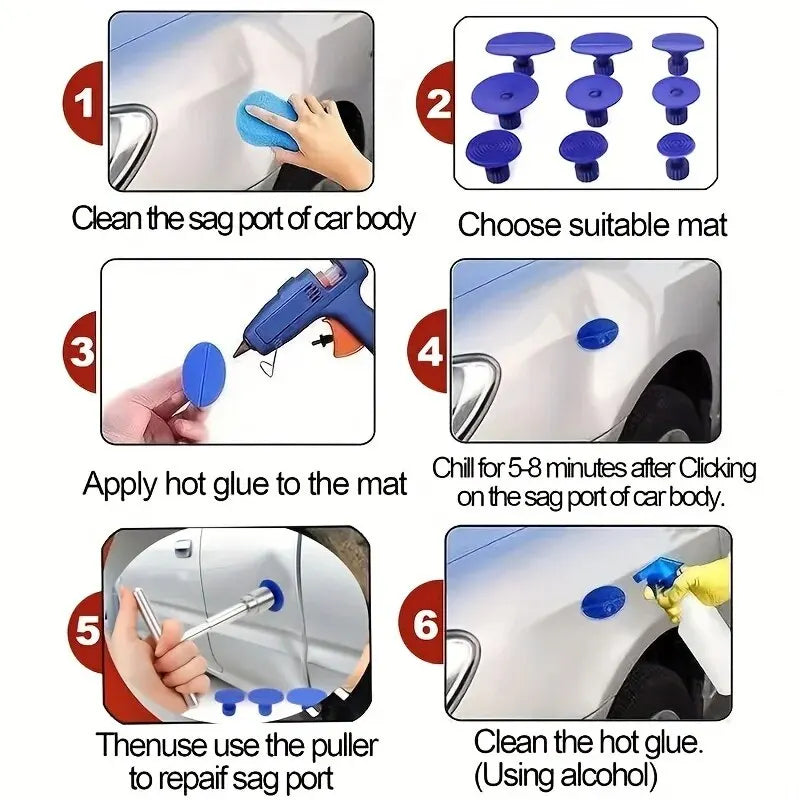 Car Dent Repair Tool Auto Body Part Mechanical Sheet