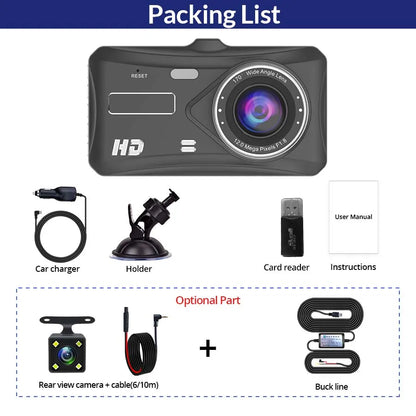 Dash Cam Touch Sensitive Dash Camera WDR G sensor