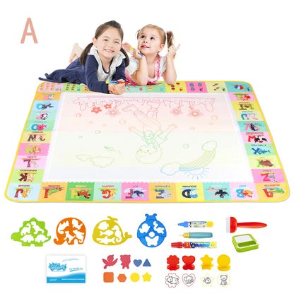 Magic Water Drawing Mat Coloring Doodle Painting Board