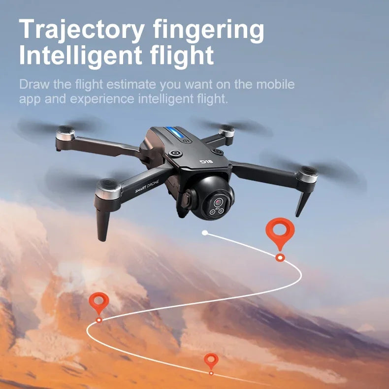 Lenovo D18 Drone 8K Aerial HD Dual-Camera Intelligent Obstacle
