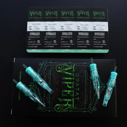 Green VIPER PMU SMP Tattoo Cartridge Needle