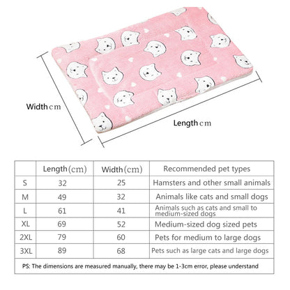 Thickened Comfortable Warm Small Cat Sleeping Cushion