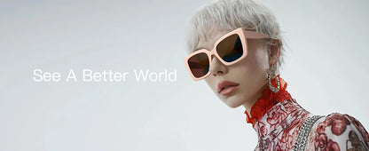 New Square Polarized Sunglasses Women Thick Frame