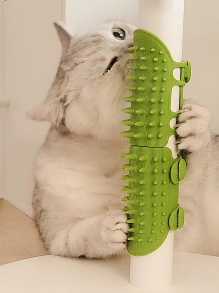 Pet Cat Hair Removal Massage Comb Scratching Brush