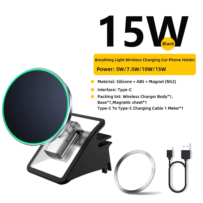 Car Phone Holder Highland Magnetic Charger Stand Mount