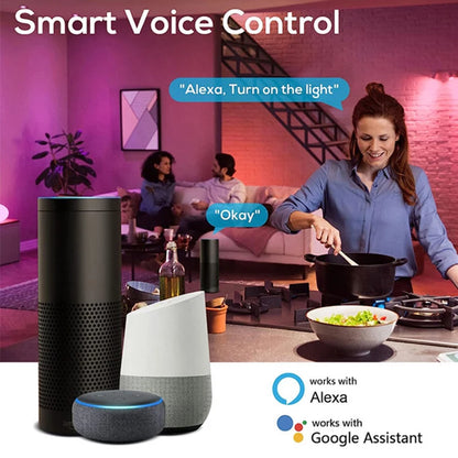 Tuya  Up and Down Wall Light Smart Life APP RGB Outdoor