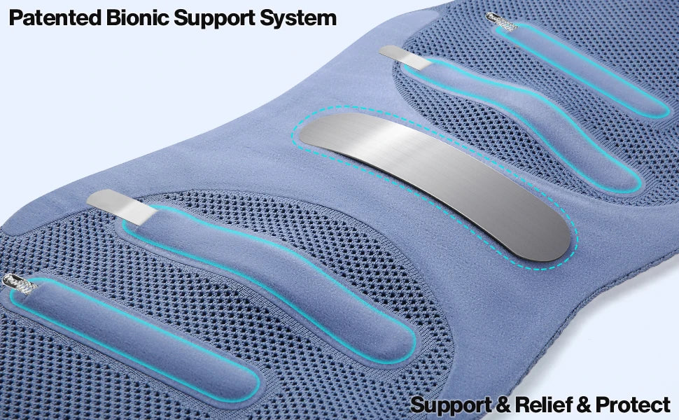 Back Support Brace Adjustable Lumbar Support Belt