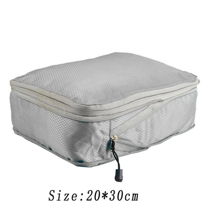 Travel Compression Packing Cubes Suitcase  Organizer Set