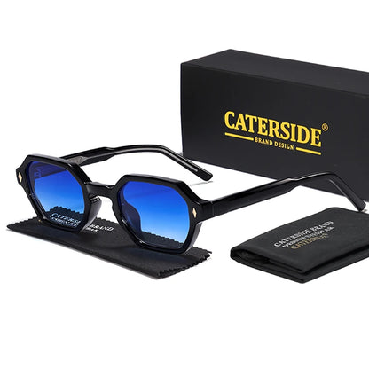 Punk Polygonal Men Sunglasses Personalized Design Square