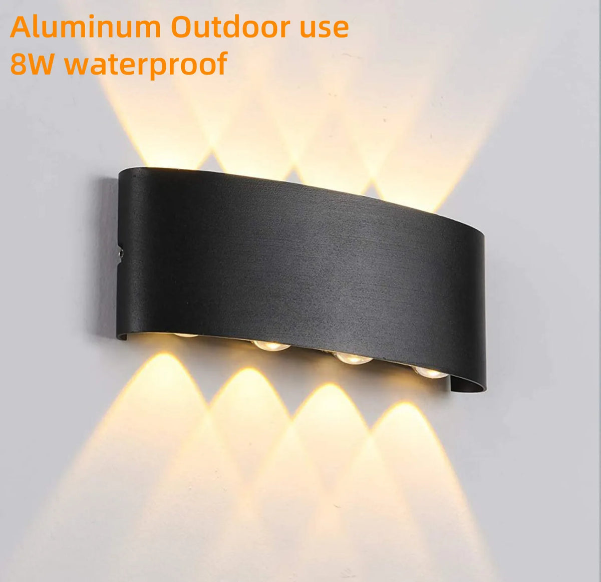 Modern LED Wall Lights White up down Indoor Outdoor Decor
