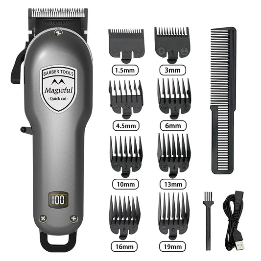 Hair Clipper Hair Trimmer For Men Rechargeable Trimmer