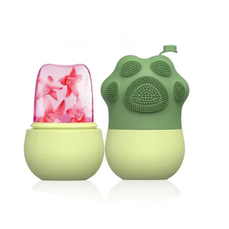 Silicone Ice Face Roller Facial Cube Roller Trays
