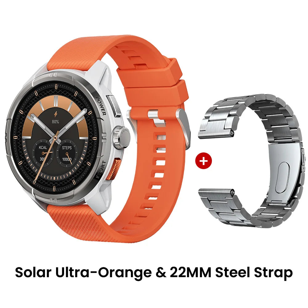 HAYLOU Solar Ultra GPS Smartwatch 1.6” AMOLED Display