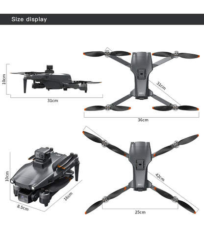 New L600 PRO MAX/PRO GPS Drone 5KM 4K Professional