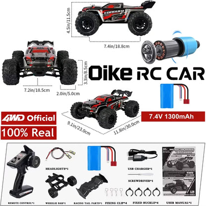 Super Brushless 50KM/H Brushed RC Car Off Road Buggy Toy